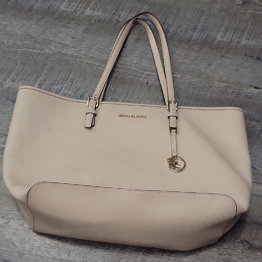 Michael Kors Beige Tote Bag